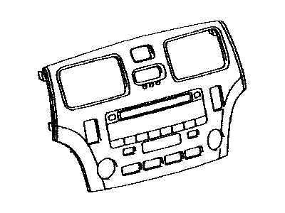 Lexus 86221-33051 Panel, Radio Receiver