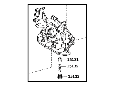 Lexus ES300 Oil Pump - 15100-20050