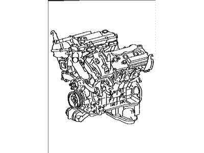 Lexus 19000-31R40 Engine Assy, Partial
