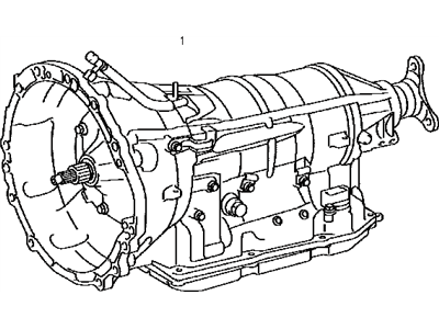 Lexus 35000-53200 Transmission Assembly