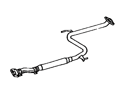 Lexus 17420-62061 Exhaust Center Pipe Assembly