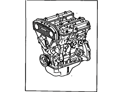 Lexus 19000-62050 Engine Assy, Partial