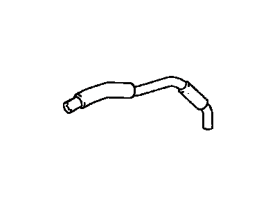 Lexus 16267-50020 Hose, Water By-Pass, NO.3