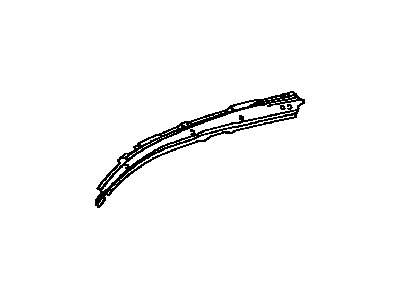 Lexus 61072-50010 Rail, Roof Side, Outer LH