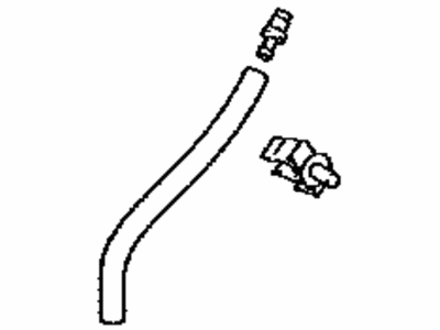 Lexus 41507-35140 Hose Sub-Assembly, Differential