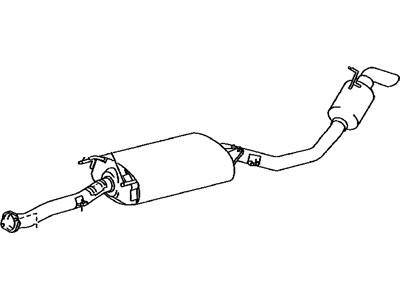 Lexus Tail Pipe - 17430-0P180