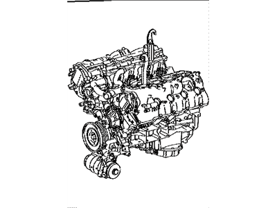 Lexus 19000-38320 Engine Assy, Partial