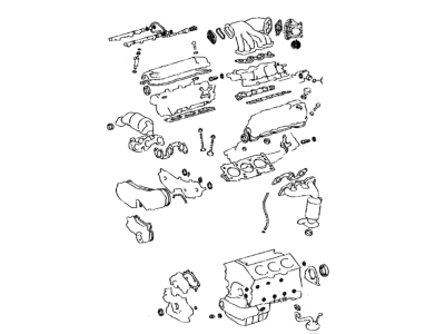 Lexus 04111-20391 Gasket Kit, Engine Overhaul