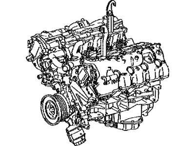 Lexus 19000-38221 Engine Assy, Partial