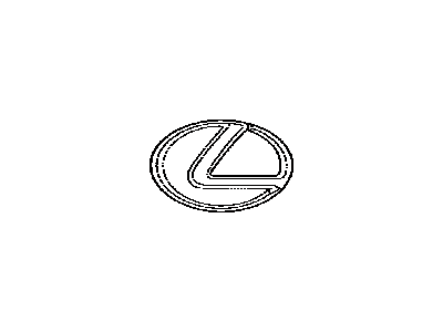 Lexus 90975-02109 Symbol Emblem