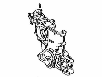Lexus 16127-66020 Plate, Water Pump Thermostat Guide