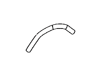 Lexus 16282-38020 Hose, Water By-Pass, NO.5