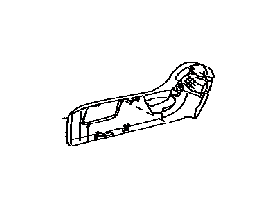 Lexus 71811-50110-C0 Shield, Front Seat Cushion, RH