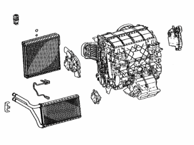 Lexus 87050-48590 Radiator Assembly, Air C