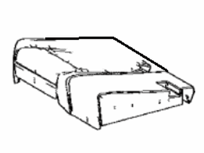 Lexus 71611-48310 Pad, Rear Seat Cushion