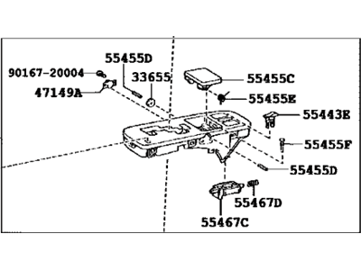 Lexus 35978-24050 Indicator, Shift Position