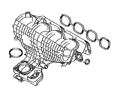 Lexus 17120-37050 Manifold Assembly, Intake