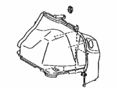 Lexus 64714-53070-C2 Cover, Luggage Compartment