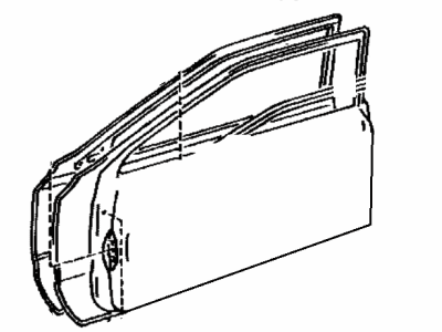 Lexus 67001-50010 Panel Sub-Assy, Front Door, RH