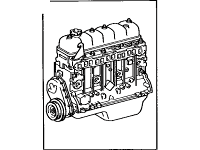 Lexus 19000-66054 Engine Assy, Partial