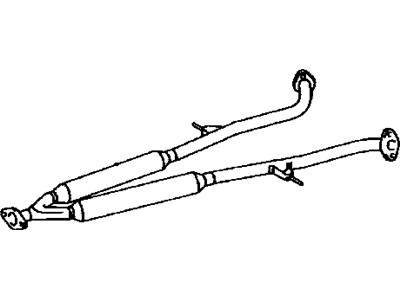 Lexus 17420-46380 Exhaust Center Pipe Assembly