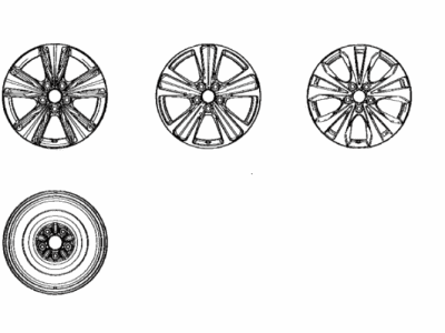 2022 Lexus UX250h Spare Wheel - 42611-76210