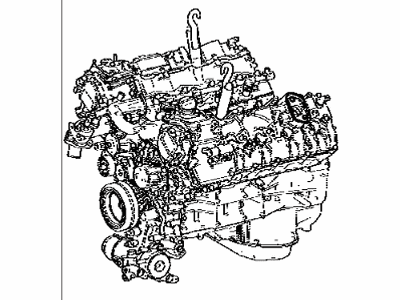 Lexus 19000-38710 ENGINE ASSY, PARTIAL
