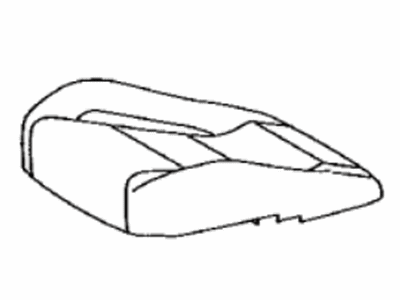2021 Lexus RC F Seat Cushion - 71102-24200-25