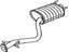 Lexus 17430-46400 Exhaust Tail Pipe Assembly