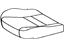 Lexus 71072-76050-A8 Front Seat Cushion Cover Sub-Assembly, Left (For Separate Type)