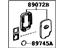 Lexus 89904-60A00 Electrical Key Transmitter Sub-Assembly