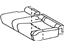 Lexus 71076-60B31-A0 Rear Seat Cushion Cover, Left (For Separate Type)
