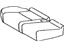 Lexus 71075-60D90-A7 Rear Seat Cushion Cover Sub-Assembly, Right (For Separate Type)