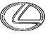 Lexus 53141-48060 Radiator Grille Emblem (Or Front Panel)