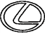 Lexus 90975-02028 Radiator Grille Emblem (Or Front Panel)