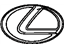 Lexus 75311-50070 Radiator Grille Emblem (Or Front Panel)