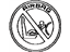 Lexus 74598-20010 Label, Passenger Air Bag Caution