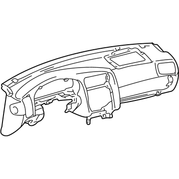Lexus 55401-30620-C0 Pad Sub-Assy, Instrument Panel Safety