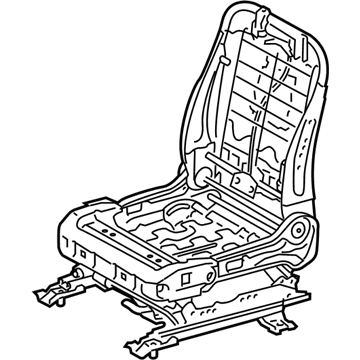 Lexus 71110-75661 Frame Assembly, Front Seat