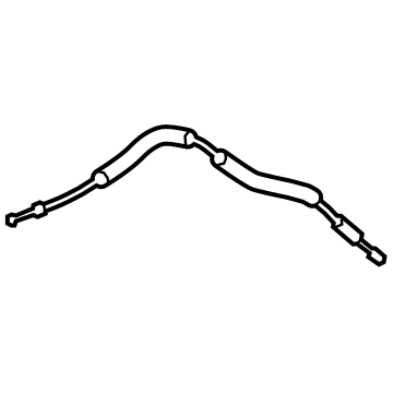 Lexus 69710-06150 Cable Assembly, FR Door