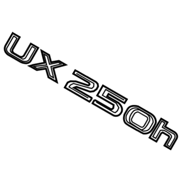 2020 Lexus UX250h Emblem - 75442-76030