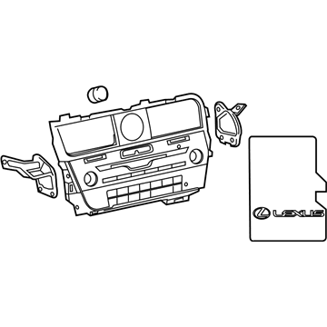 Lexus 86804-0E260 Cover Sub-Assembly, Navigation