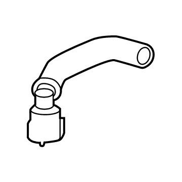 Lexus 87209-42310 Hose Sub-Assembly, Water
