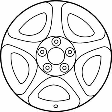 Lexus 42611-3A081 Wheel, Disc