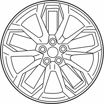Lexus 42611-11090 Wheel, Disc