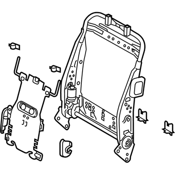 Lexus 71014-33130 Frame Sub-Assembly, Front Seat