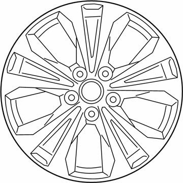 2020 Lexus UX250h Spare Wheel - 4261A-76140