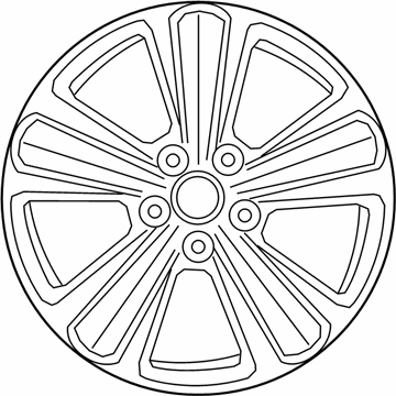 2022 Lexus UX250h Spare Wheel - 42611-76310