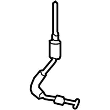 Lexus 69770-50100 Cable Assembly, Rear Door