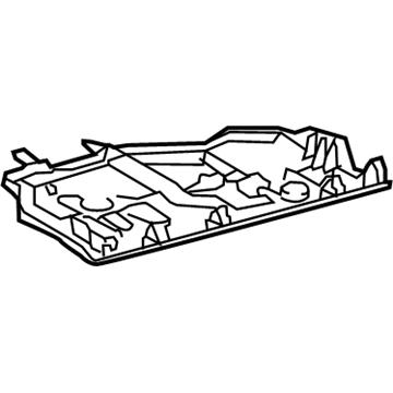 Lexus 55607-06250 Cover Sub-Assembly, Instrument